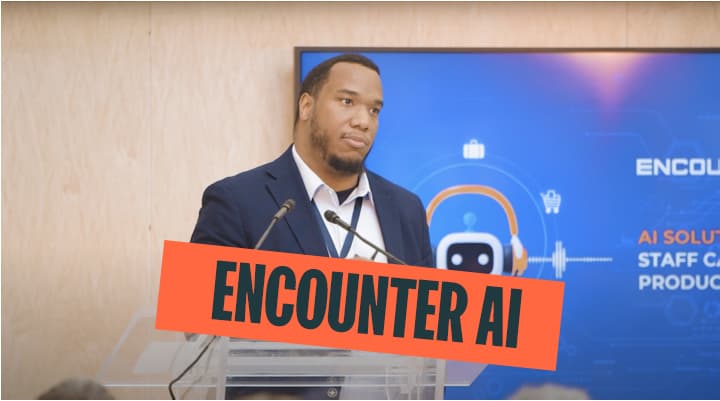 Encounter AI presenting at Demo Day 2024